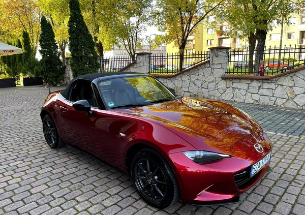 Mazda MX-5 cena 69000 przebieg: 150000, rok produkcji 2018 z Zawiercie małe 631